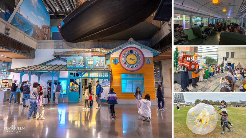 台南市安南區國立臺灣歷史博物館｜聖誕節必訪台南親子秘境，超夢幻「3D時光車站」、舞台劇場、泡泡足球，限時全館免費暢玩台南一日遊知性娛樂之旅