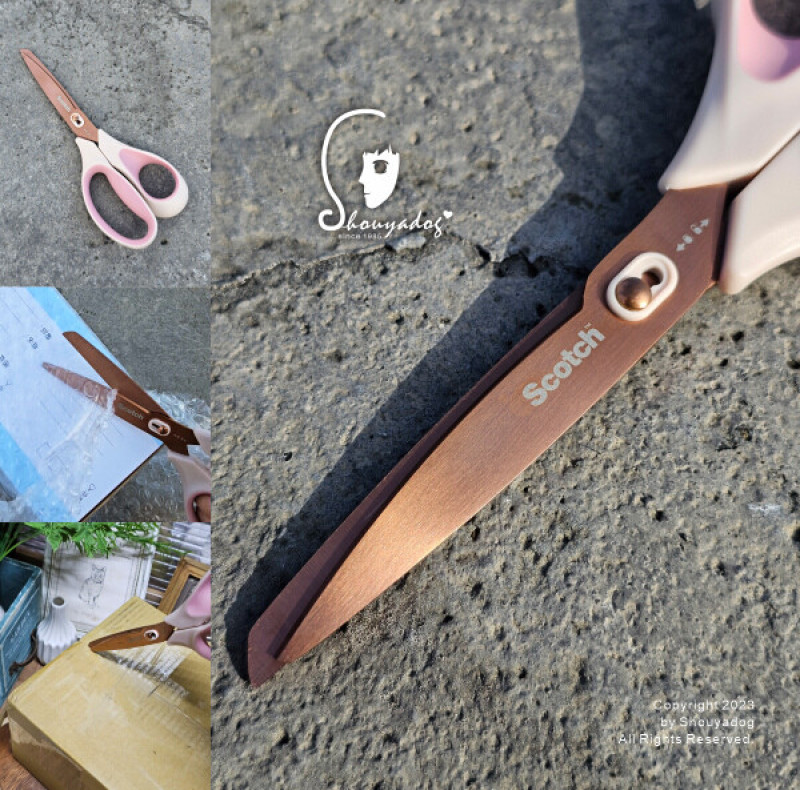 【生活用品】3M開箱剪刀 與Scotch一起學以致用 剪膠帶也不會沾黏