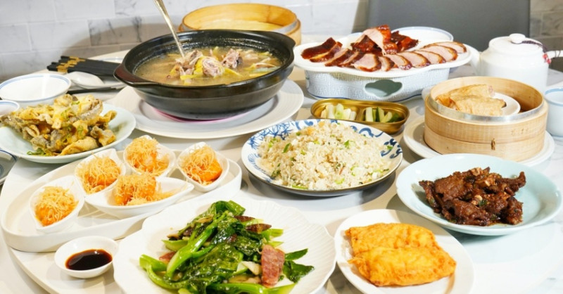 台中烤鴨、平價粵菜新選擇！富彩軒私房粵菜新品牌，必點招牌櫻桃鴨、金沙魚皮、金瑤蟹肉蛋白炒飯