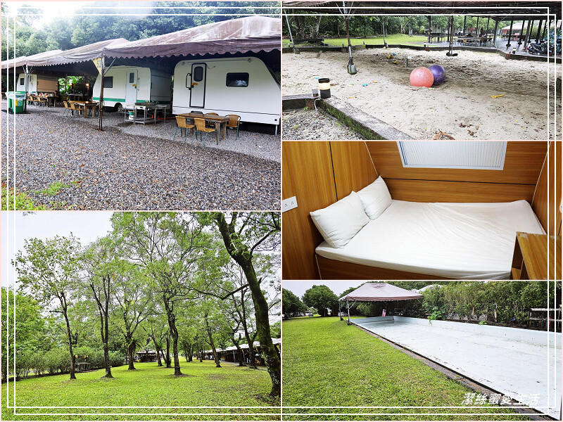 宜蘭縣宜蘭市同樂休閒綠園道-宜蘭/舒適露營車x無敵大草皮x大水池沙坑~NO.61露(2023.11.25-26)