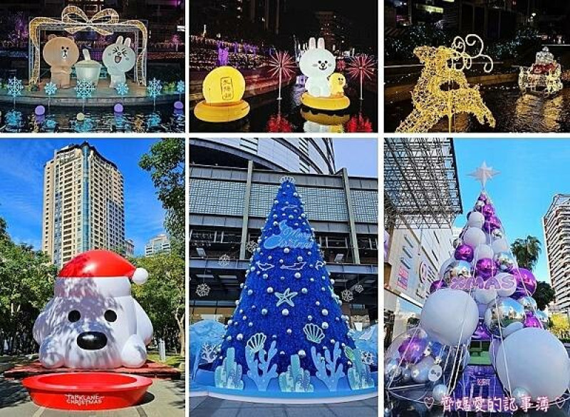 2023台中耶誕嘉年華．「台中好甜LINE FRIENDS好友來樂」