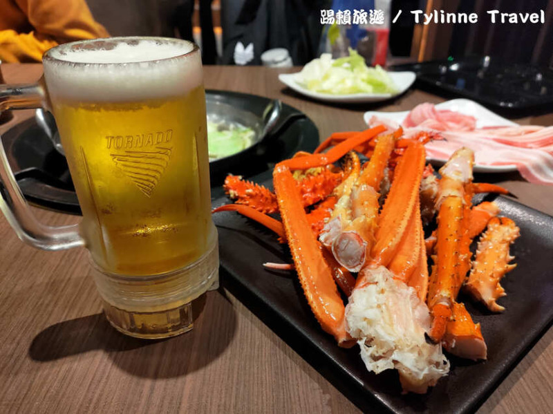 日本【北海道美食】Japanese Buffet Dining DEN 伝，三大蟹吃到飽 | 札幌薄野美食 | 狸小路必吃美食推薦