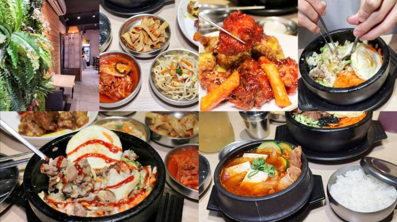 桃園市中壢區桃園市中壢區桃園市中壢區學區隱藏版韓式料理!最便宜只要160元不收服務費，韓式小菜吃到飽+麥茶無限暢飲
