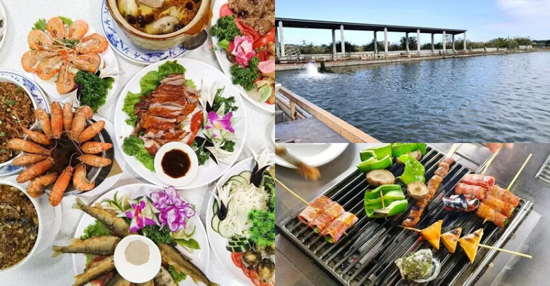 宜蘭縣五結鄉宜蘭五結鄉》太平洋釣蝦場 戶外海釣池.室內釣蝦池.活蝦料理.自助燒烤.桌菜料理超精采