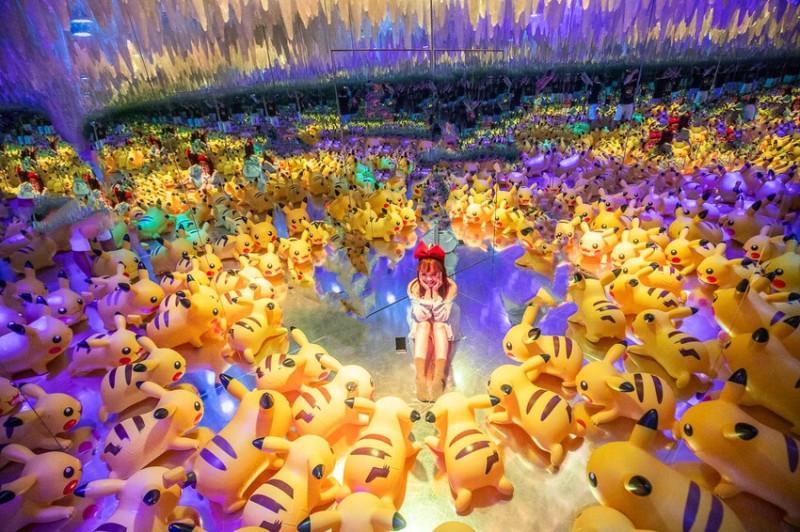 宜蘭縣五結鄉宜蘭白日夢自拍館DayJaVu｜可愛爆擊！超大量皮卡丘出沒！