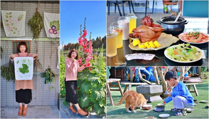 彰化田中蜀葵花季｜田中窯創藝園區好好玩！田中蜀葵花季、限定窯烤全雞套餐、全彰化唯一陶窯手拉坯.沁染(敲拓染).礦物染(泥染)DIY體驗，推薦彰化田中吃喝玩樂一日遊 - Kiwi 樂活食旅