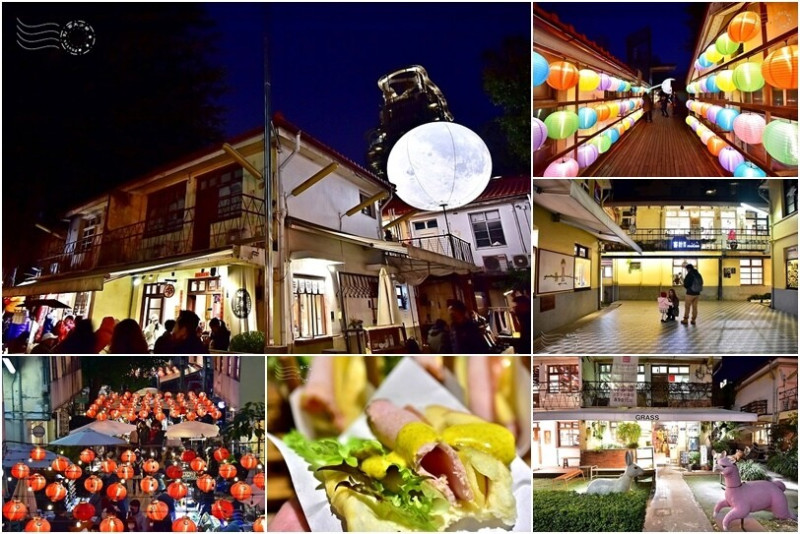 台中市西區夜之台中【審計新村】：一輪大月亮超好打卡，熱鬧文青市集