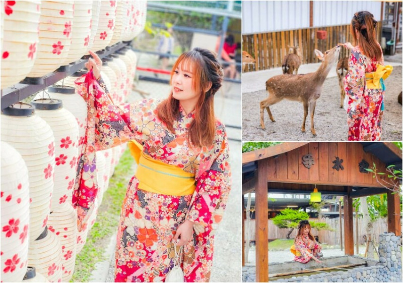 花蓮縣吉安鄉張家の樹園｜免費和服體驗！還有可愛小動物互動的超好拍日式莊園