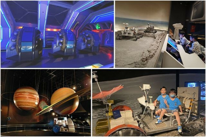 台北市士林區台北市立天文館(天文科學教育館) | 台北室內親子景點．展示內容豐富有趣．搭乘宇宙探險車來一趟太空之旅