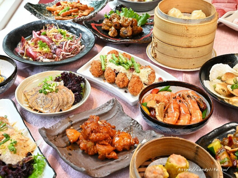 台中市烏日區清新溫泉天地一家中餐廳港式點心、火鍋、熱炒吃到飽，平日午餐699元起，平日晚餐、假日再享松葉蟹腳吃到飽