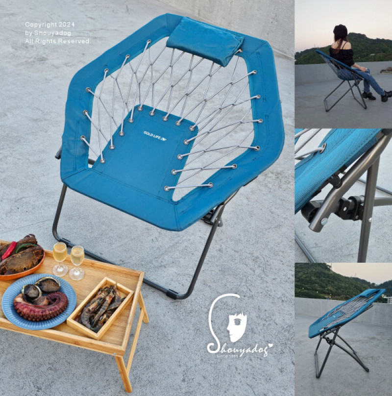 【生活用品】GOLD LIFE 135度放輕鬆舒酸椅