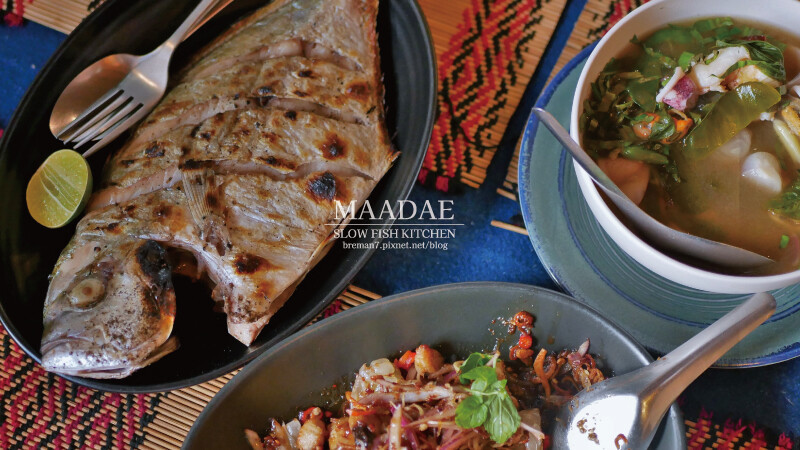《泰國清邁自由行》MAADAE slow fish kitchen│清邁必吃米其林推薦烤魚專門店