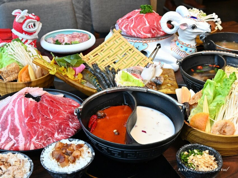 台中市燒瓶子。大肆の鍋｜來自彰化人氣鍋物進軍台中，營業至凌晨兩點，一人也能獨享鴛鴦鍋