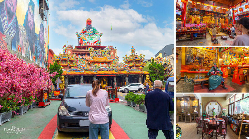 台中市東區台中南天宮｜2024買新車二手車必訪汽車過火淨車祈福｜機車過火淨車祈福｜五路財神洞求財｜關公文物故事館｜台中人必訪中部最大關帝廟