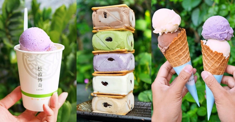 台中市大里區台中超厚復古「三明治冰餅」就在這！豐富口味、用料超實在，而且冬天吃不到！