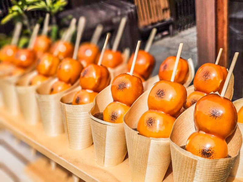 日本月下美人｜IG爆紅巨大烤糯米糰子！超夯散步美食名物