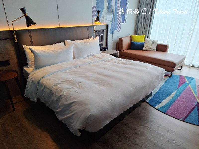 台南市安平區【台南住宿】台南安平雅樂軒酒店，落地窗遠眺安平港 | 港景微風房 | 早餐有熱壓吐司機 | 萬豪集團飯店推薦