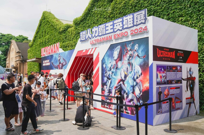 台北市中正區【台北中正│展覽】超人力霸王英雄展。超巨型四米高超人雕像，變身器變身機台訓練，多種互動體驗及見面會