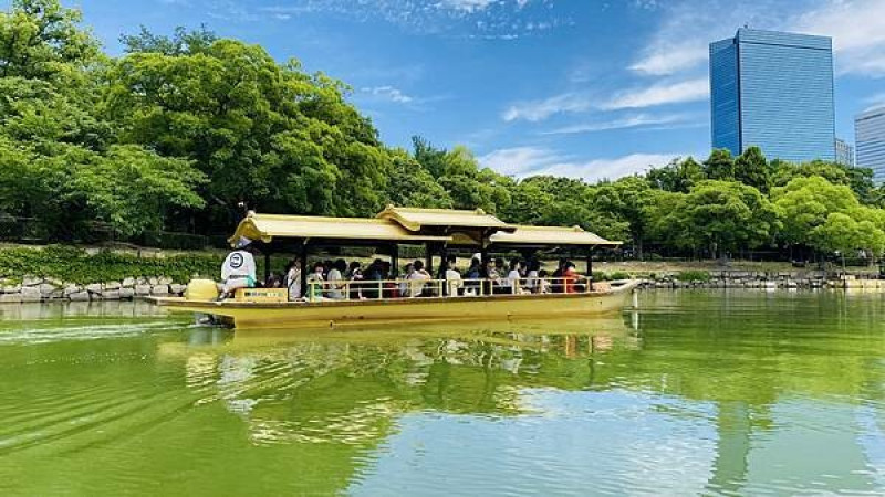 大阪樂遊劵旅遊攻略|大阪城御座船|大阪水上巴士中之島|大阪城公園遊園小火車|名代千房大阪燒|大阪推薦必去景點