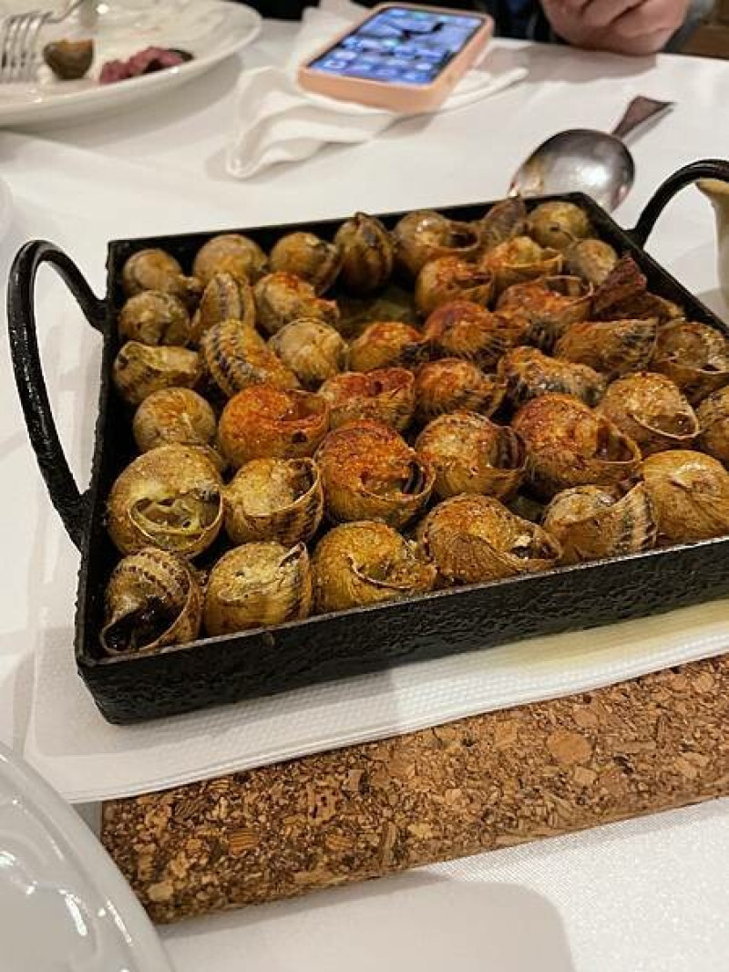 西班牙2024西班牙自由行-萊里達烤蝸牛米其林推薦名店-restaurante el celler del roser