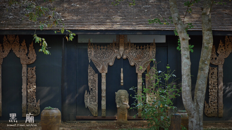 《泰國清邁自由行》清萊黑廟(黑屋博物館)│宛如部落遺蹟的死亡系藏品博物館