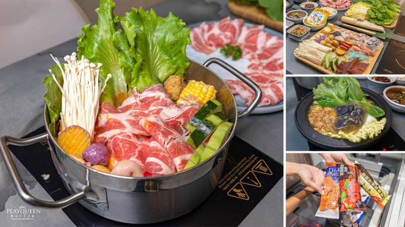 台中市北屯區台中市北屯區 阿米石頭火鍋｜最新開幕營業至凌晨2點台中北屯宵夜鍋物，288起新鮮蔬食火鍋料吃到飽拼盤，冰品冰棒飲料自助吧免費吃，2024台中北屯美食推薦