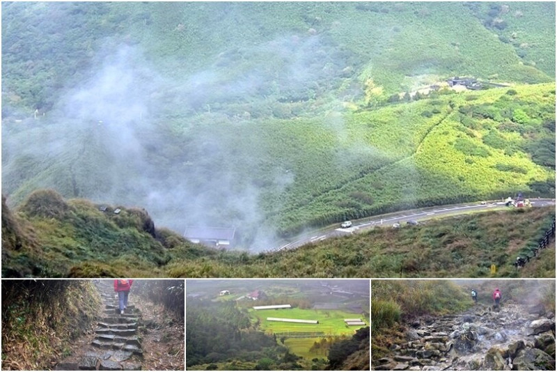 征服台北第一高峰【七星山】：從小油坑登頂，遇大雨鐵腿記