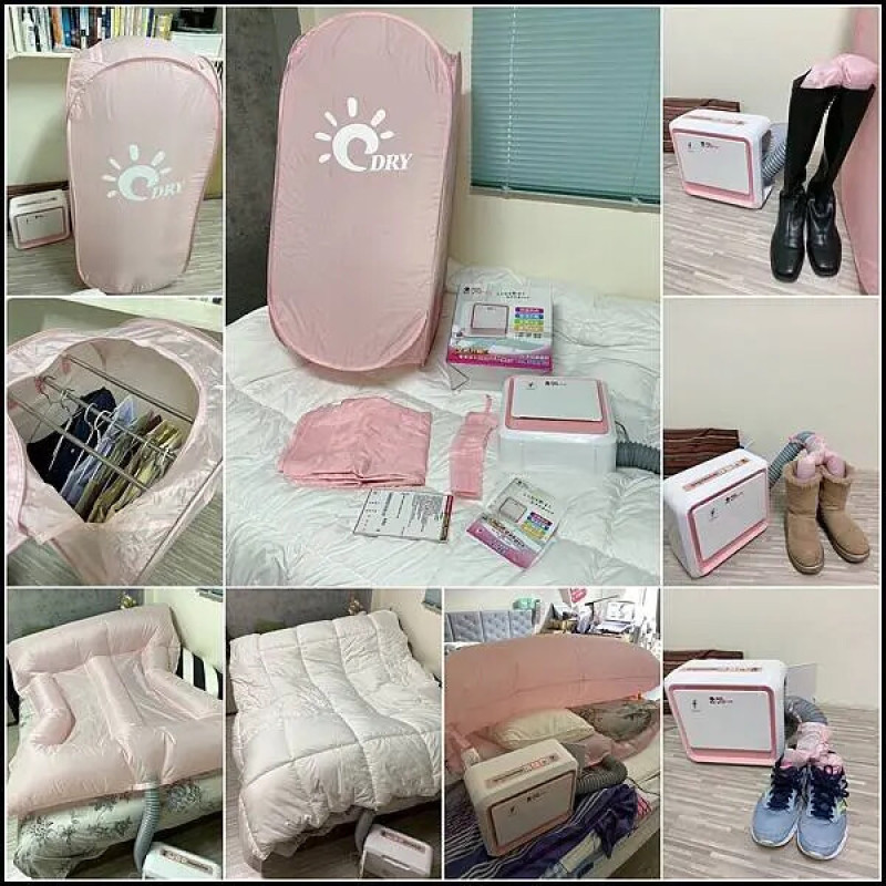 寒流來襲必備救星！鉅豪微電腦烘被機，一機搞定暖被除螨烘衣櫥。