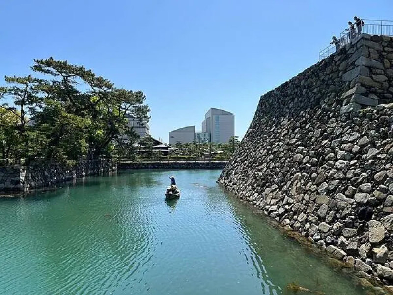 【日本四國旅遊景點推薦】高松城跡玉藻公園│高松香川必去景點、高松香川自由行、日本三大水城與百大名城