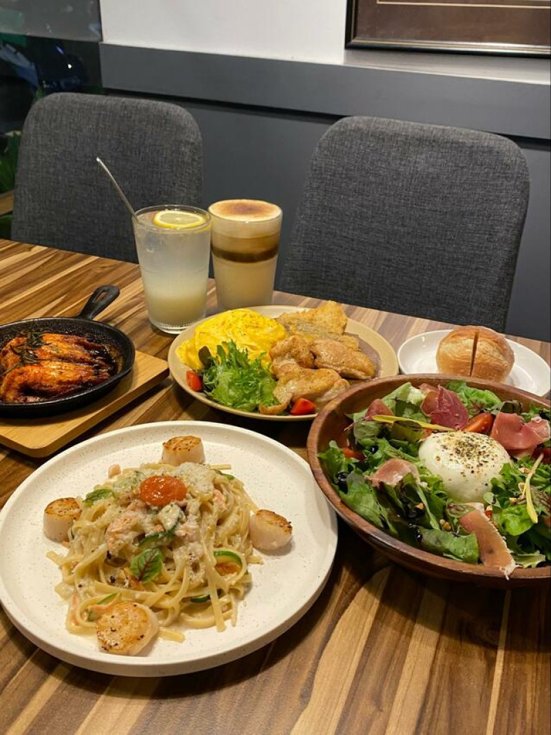 台北市信義區#我來開箱 🌊松菸附近高Cp值洋食套餐feat.鳥作洋食