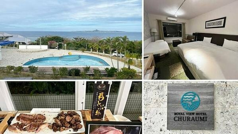 【日本沖繩北部平價住宿推薦】美麗海皇家景觀酒店│Royal View Hotel Churaumi(鄰近美麗海水族館、高CP值自助晚餐與早餐、小孩最愛的親子旅館)