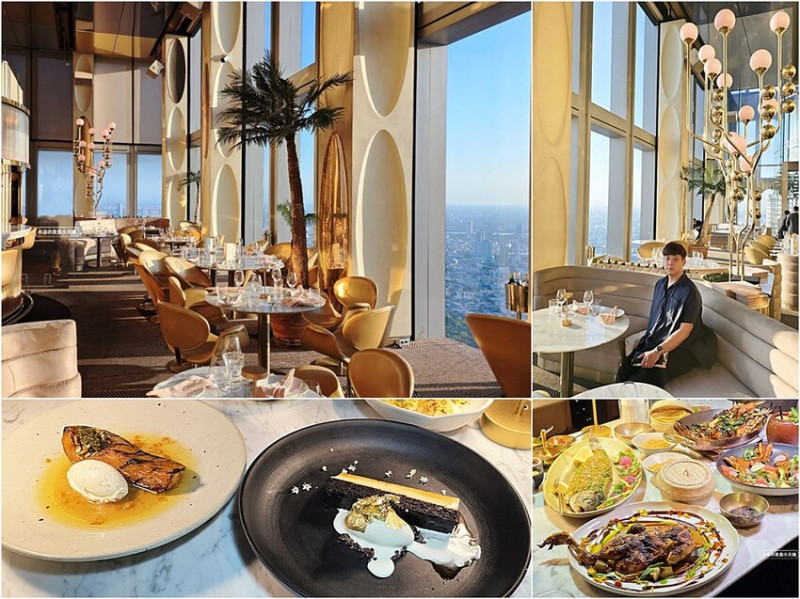 泰國泰國曼谷高空餐廳Ojo Bangkok，76樓享盡最美璀燦夜景，品嘗新穎創意墨西哥料理！！