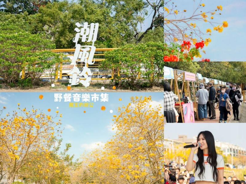 嘉義市東區嘉義潮風鈴音樂市集 八掌溪右岸堤防熱鬧展開