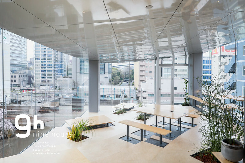 日本｜2024東京工作之旅｜每次日本獨旅必訪的膠囊旅館 9h NINE HOURS Suidobashi sleep （水道田站館）