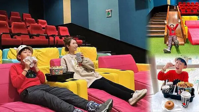 高雄親子電影院推薦 大立in89豪華影城 boomboom親子影廳 超多的加值服務，讓親子相處更加分，放假就帶孩子