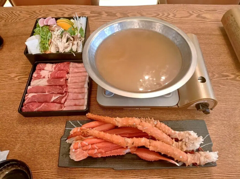 日本2024東京北海道|札幌美食推薦「耀 KAGAYOI」涮涮鍋。三大螃蟹吃到飽另附有單品料理、壽司、飲料、甜點通通