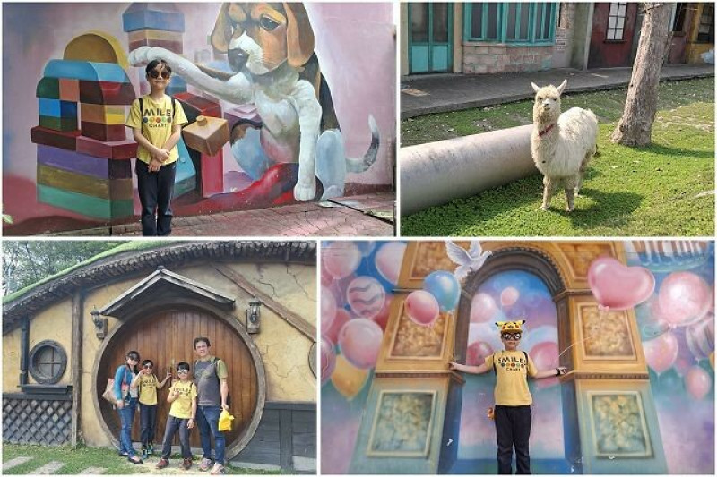 彰化縣員林市琉璃仙境休閒農場 | 彰化親子景點．夢幻場景和歐風教堂超好拍．可愛動物區超療癒！