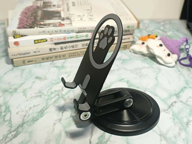 療癒貓掌手機架 | MEGACOM系列手機架．追劇必備的生活好物．兼具摺疊又可以旋轉的手機架