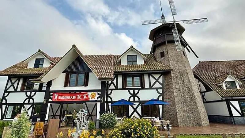 金山新景點！金包里農舍莊園，秒飛歐洲的歐風城堡咖啡廳，必吃冠軍布丁。