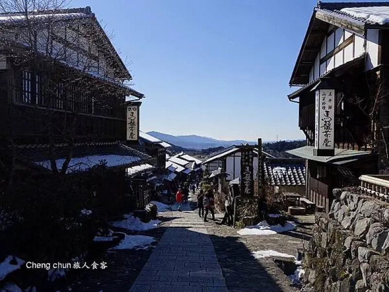 日本岐阜縣【中山道馬籠宿】懷舊古街好逛、好拍、好風情