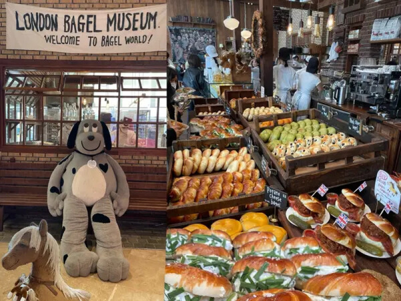 韓國[首爾蠶室]名過其實超夯排隊店London Bagel Museum倫敦貝果博物館＠蠶室店