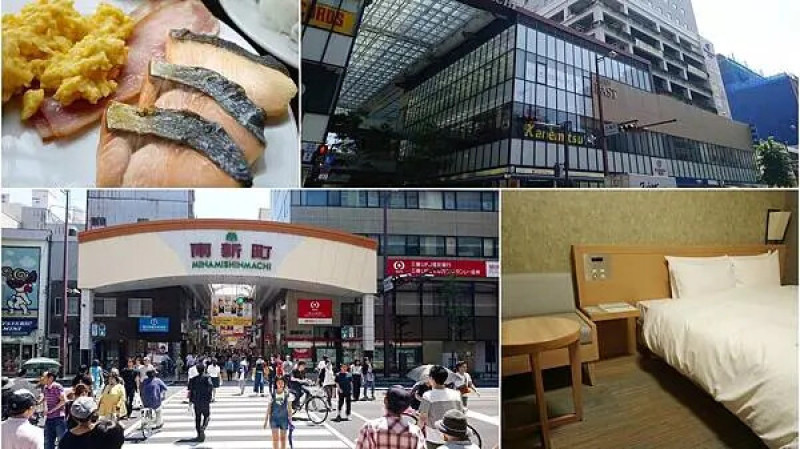 日本香川縣飯店【Daiwa Roynet Hotel 高松店】大和魯內丸龜町生活機能強高CP值