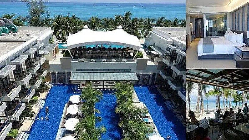 長灘島渡假飯店​​​​【Henann Palm Beach Resort】沙灘海景優質四星級渡假飯店。