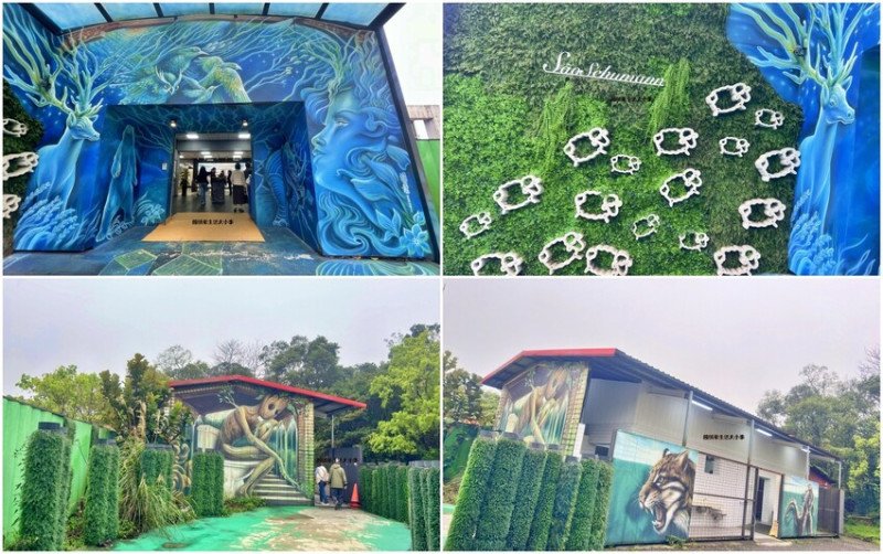 苗栗親子景點推薦｜詩舒曼蠶絲生活美學三義館免費入場，3D彩繪牆好拍又好玩