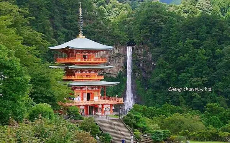 絕景日本熊野山【那智瀑布、那智大社、青岸渡寺】世界遺產心靈之旅