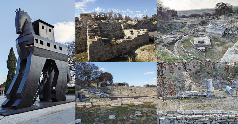 土耳其【土耳其蜜月旅遊】Archaeological Site of Troy 特洛伊遺址｜九層文明與木馬傳說的世界遺產探索。土耳其景點