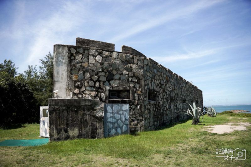 【金門 金沙鎮】船型堡x三層高的戰艦外型碉堡x海灣旁的小小景點