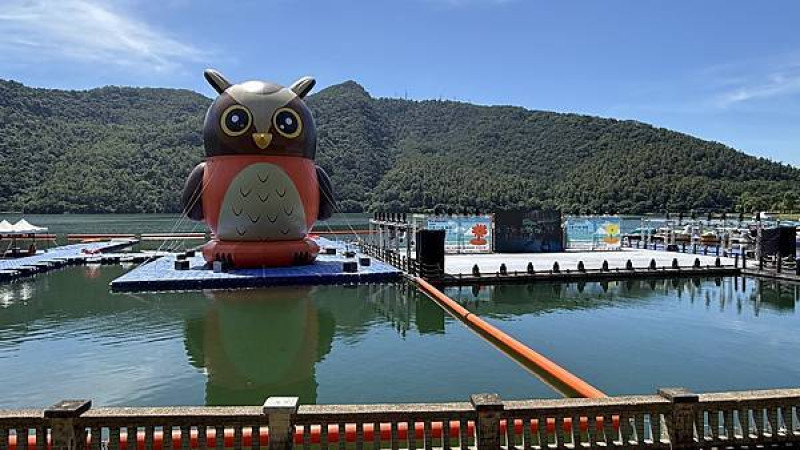 花蓮必遊景點｜鯉魚潭｜夏日水上冒險樂園｜花蓮FUN暑假｜五大水上設施免費玩｜仲夏水岸光影節