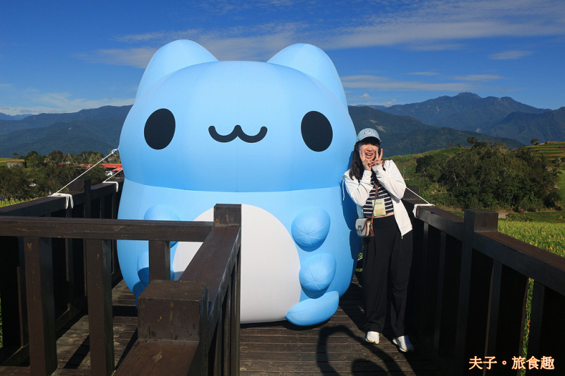 2025花蓮金針花季 六十石山 貓貓蟲咖波 X 花仙子朵拉 一起陪伴旅人漫遊金色天使花毯