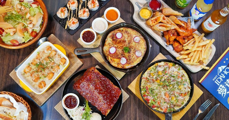 台北市大安區｜忠孝復興餐廳推薦！東區早午餐到凌晨宵夜美食全包｜ABV美式餐酒館